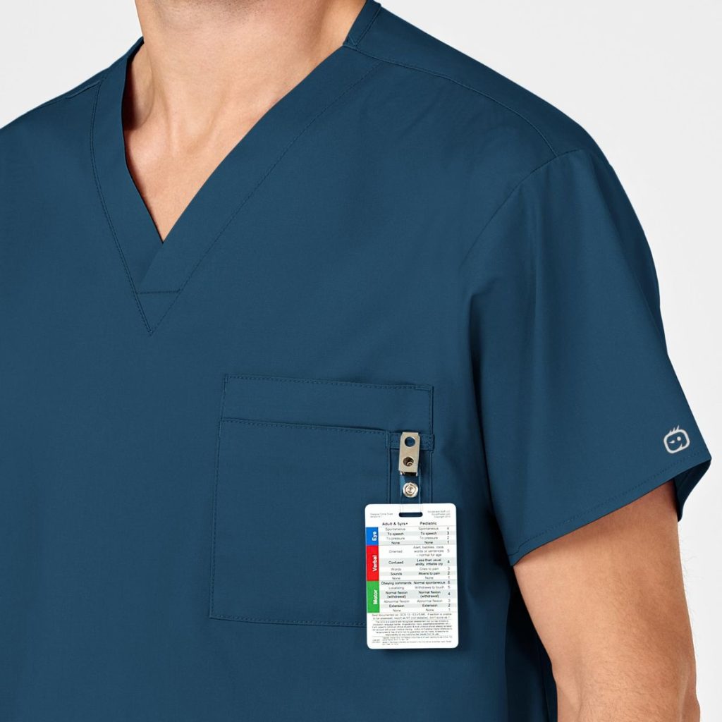 Unisex V Neck Scrub Top Unisex Scrubs And Workwear Kara Uk 5889