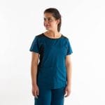 Wonderwink HP Boat Neck Scrub Top