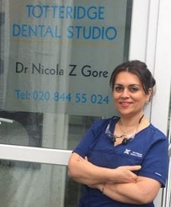 Dr Nicola Gore, dental advice