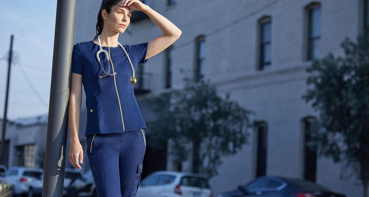 Women's Medical Nursing Jogger Slim Fit Scrub Pant GT 4FLEX 