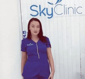 Laser treatment at Sky Clinic