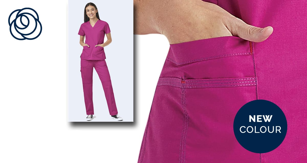 Introducing our latest pink scrubs set – Cabaret