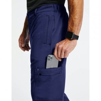 scrub trousers with pockets
