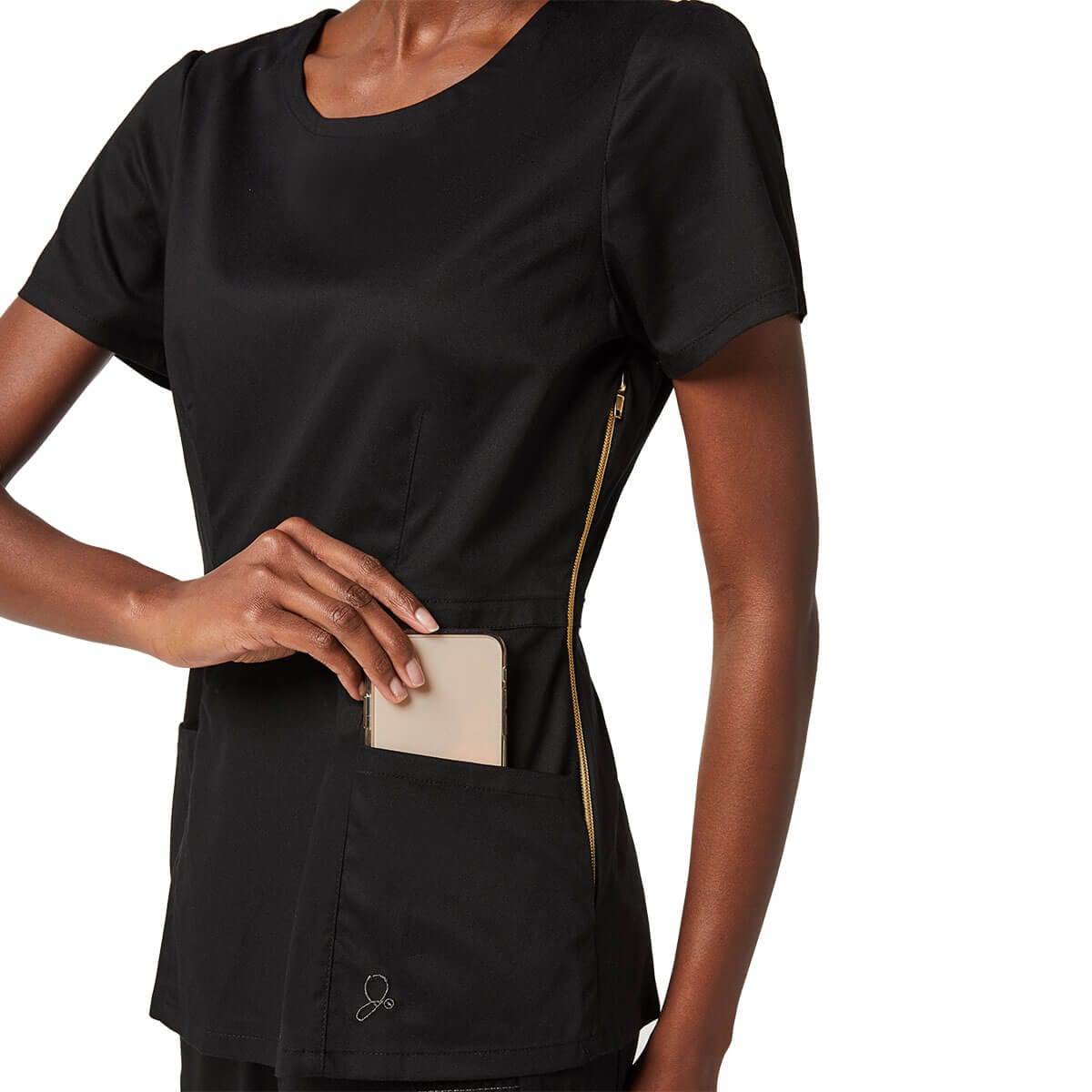 5 Black Scrub Tops We Love Blog Kara Scrubs & Workwear