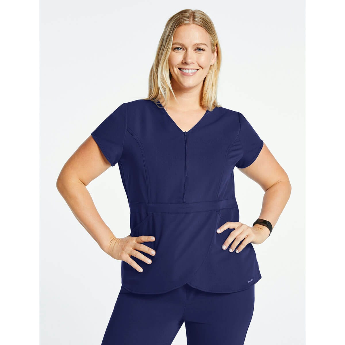 Jaanuu Signature Tulip Scrub Top Bestselling Beauty Workwear Top