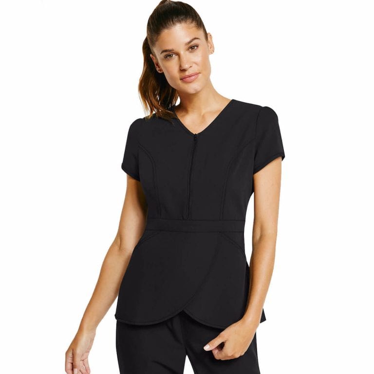 Jaanuu Signature Tulip Scrub Top | Bestselling Beauty Top | Kara