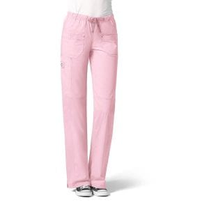 5108 Multi Pocket Cargo Trousers Rose Blush