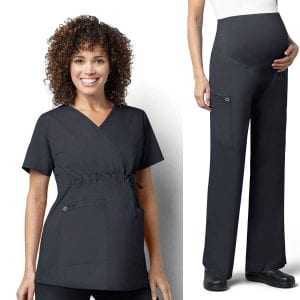 WonderWORK Maternity Set Pewter