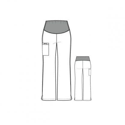 WonderWORK Maternity Trousers WW545 Style Outline