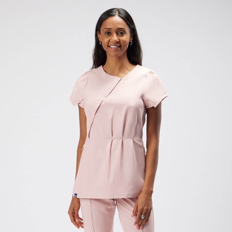 Funky Scrubs | Womens Asymmetric Top | Kara | Workwear